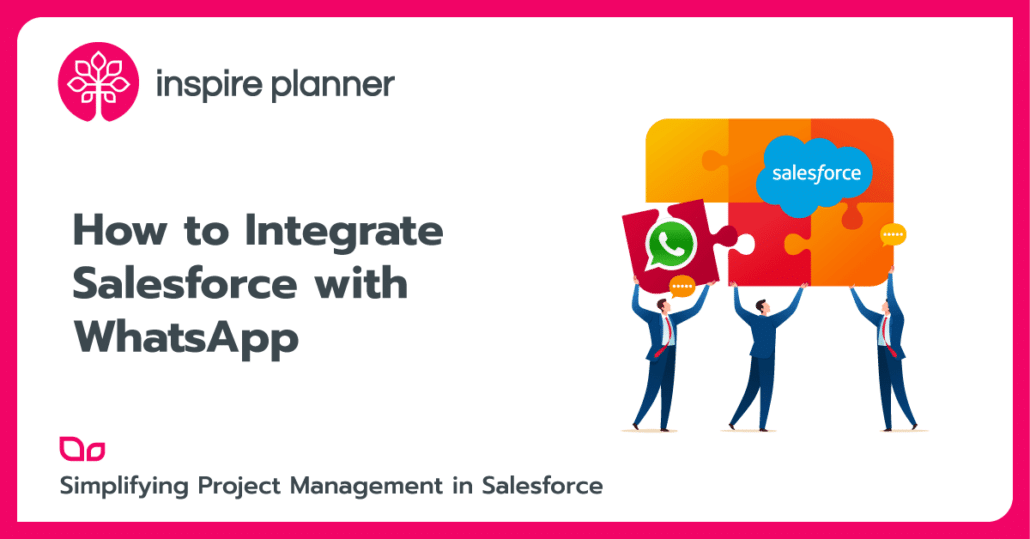 How To Integrate Salesforce with WhatsApp Messenger by Inspire Planner Salesforce Project Management App