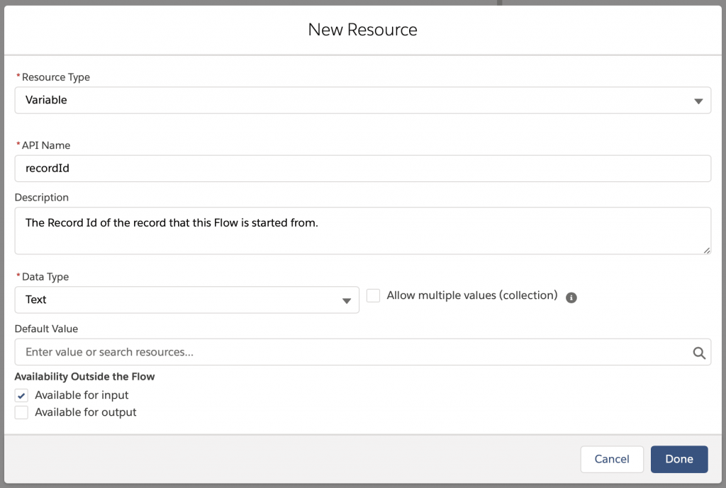 Salesforce Flow to Quickly Create a Child Contact Record Step 2