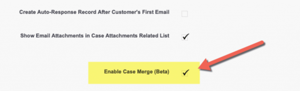 Enable Merge Cases