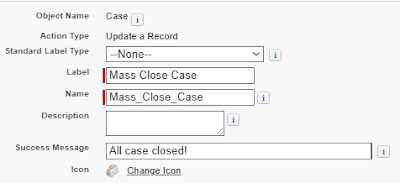 Mass Close Salesforce Cases