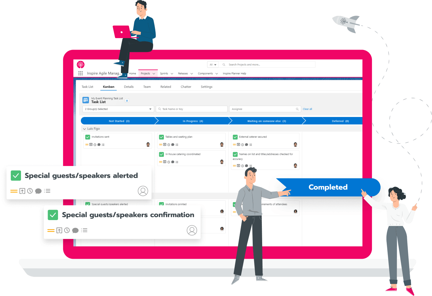 Inspire Planner Salesforce project management app