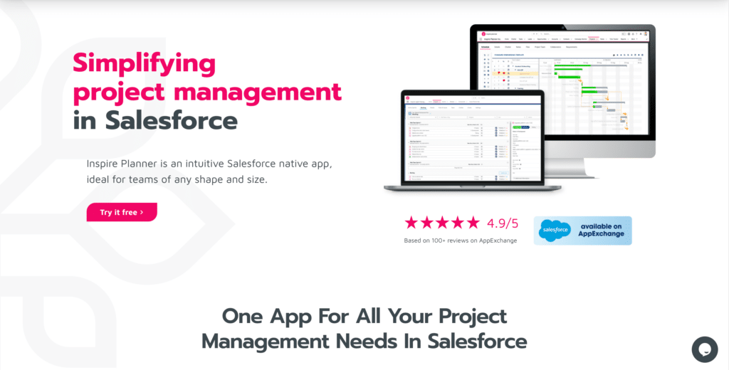 Inspire Planner - Salesforce native project management app