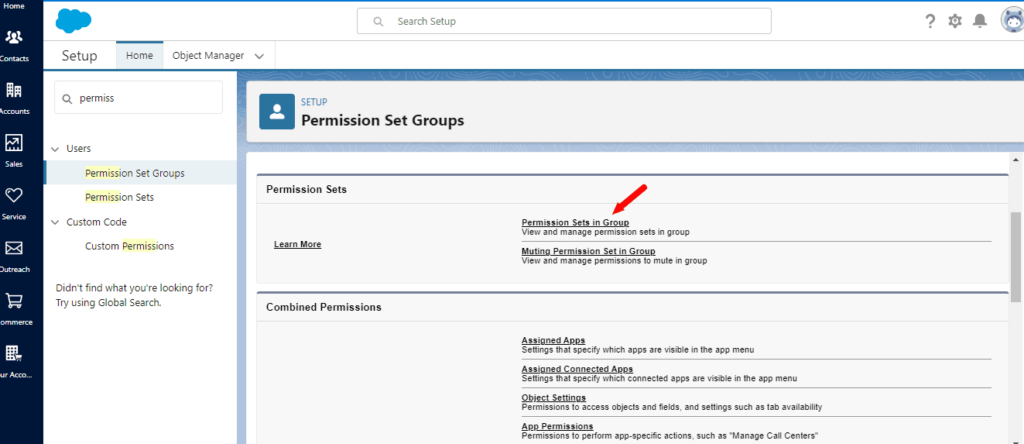 Salesforce Permission Set Groups