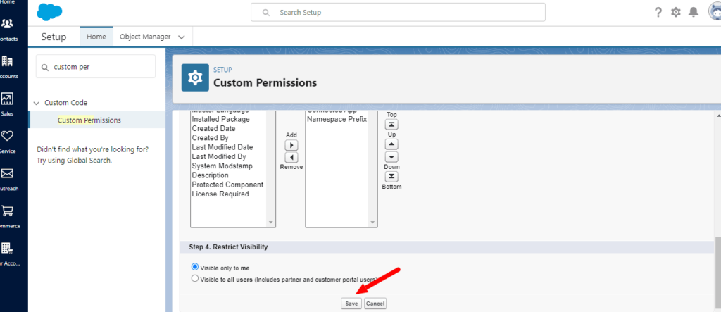 Custom Permission Sets in Salesforce